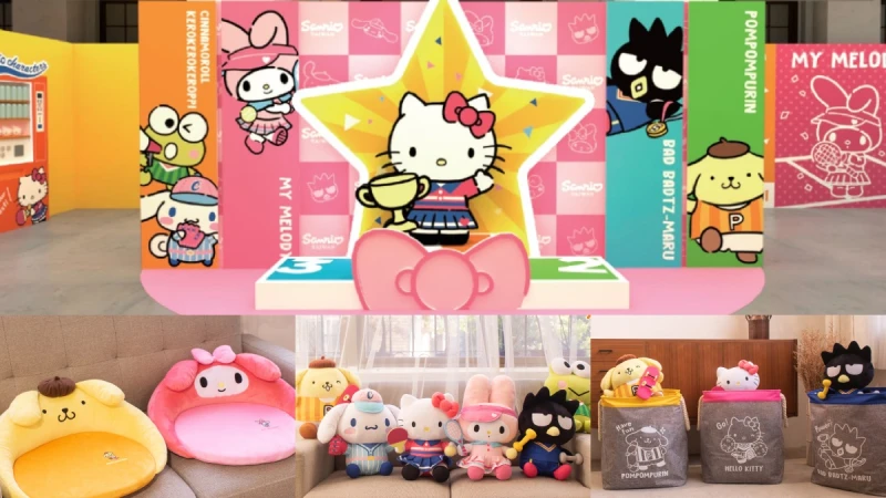三麗鷗家族之卡路里大作戰快閃店免費入場&amp;亮點介紹！跟著Kitty燃燒卡路里