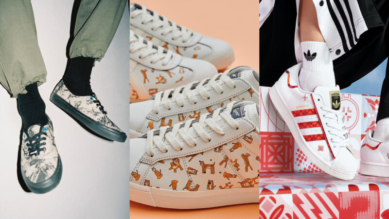 2022虎年主題新款球鞋報到！鬼塚虎卡通印花、Vans藝術水墨…5個品牌設計一次看