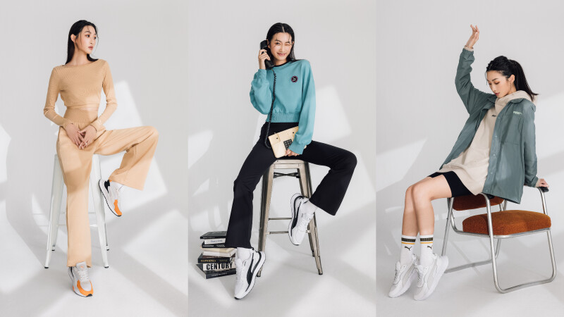 80’s復古風潮Non Stop！PUMA Wild Rider以極簡美學、鮮明視覺及時尚混搭表現力，重塑全新復古未來主義！