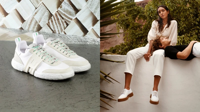 Hogan明星商品環保小白鞋多了新成員！秋冬必備的高、低筒環保帆布鞋問世