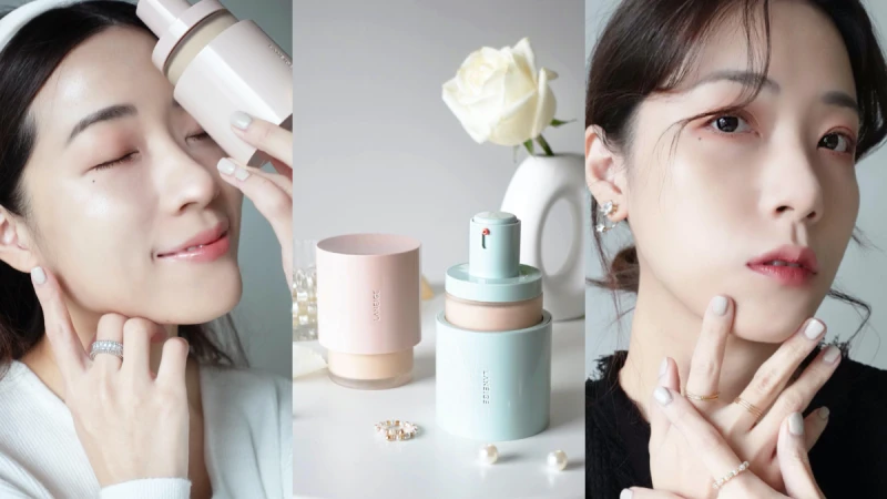 韓妞為之瘋的「韓系濾鏡肌」都靠它！讓人一抹上癮的天生好皮霧光雲彩肌！Ｍ編實測#NEO粉底，持妝防護美肌力滿分爆擊！