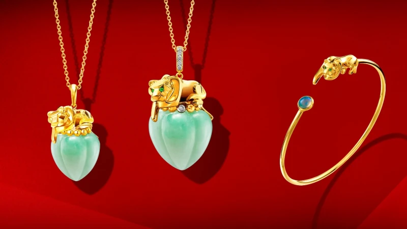 林曉同設計師珠寶 虎年限定新作上市 Lucky 12「臥虎、臥福御守」 福虎生豐迎鴻運