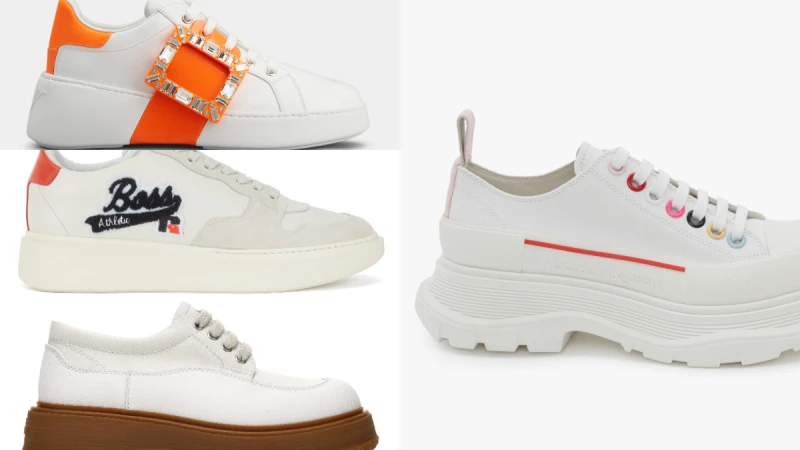 穿搭小學堂│盤點冬日厚底白鞋，經典學院風、素色帆布、科技輪廓…展現造型好比例