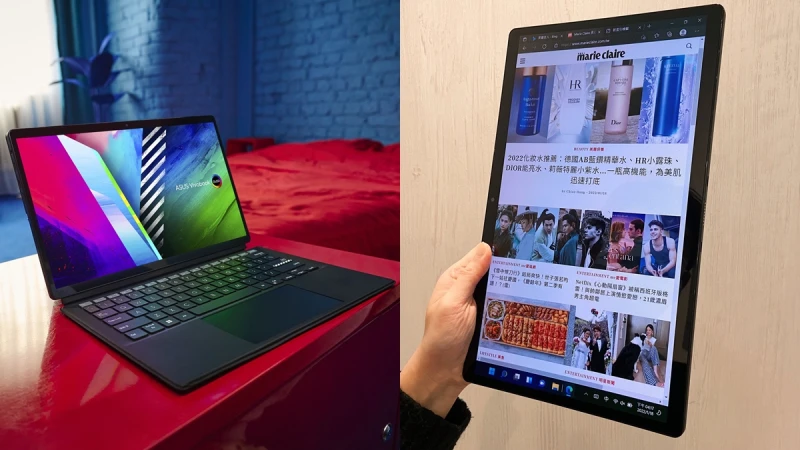 ASUS二合一筆電開箱！Vivobook 13 Slate OLED追劇、工作都適合，5大亮點都整理好了