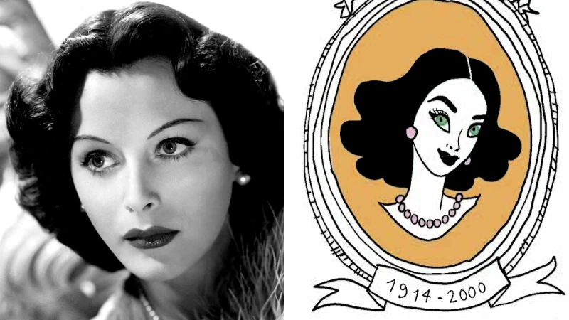 海蒂拉瑪,史上首位主流電影全裸女星,也是Wi-Fi、藍芽技術奠基者