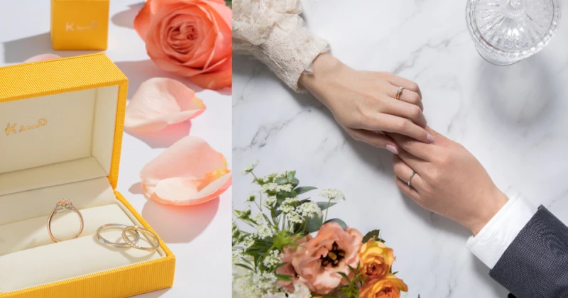 求婚告白最完美的情人節璀璨之禮，每款婚戒都內建浪漫深意的K.UNO，最能將妳和他的故事完美珍藏！