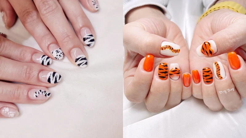 2022虎年美甲推薦，奶茶色、霧面灰、橘棕色...9種色系範本一整年都適合