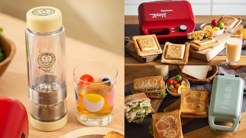 早餐吃貓咪鬆餅太幸福！Vitantonio攜手Lisa Larson把廚電變可愛，讓料理時光療癒升級