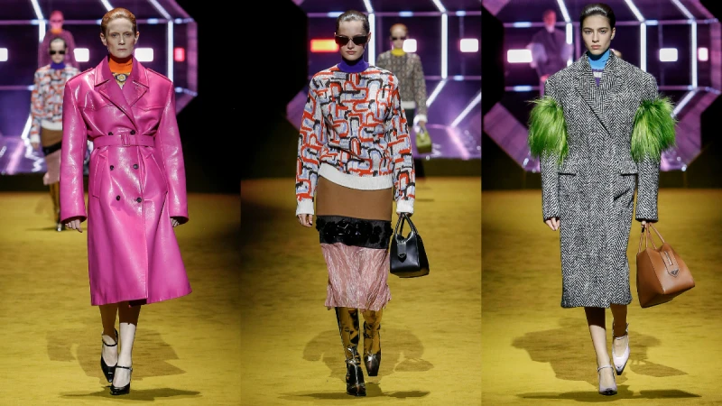 2022秋冬米蘭時裝週│Prada 2022 秋冬系列秀評，女性成長、中性輪廓、經典印花…聚焦系列看點 