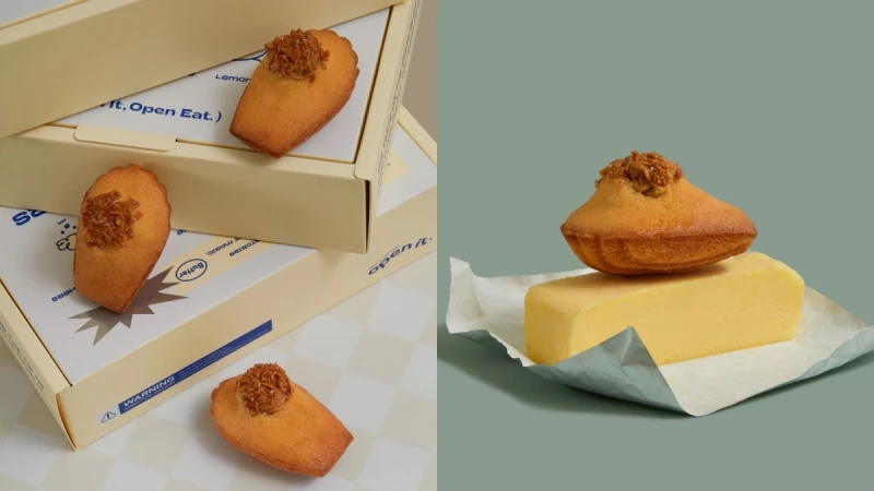 open it x PAZZO奶油家族推焦糖巴特瑪德蓮！可甜可鹹的幸福滋味限量登場