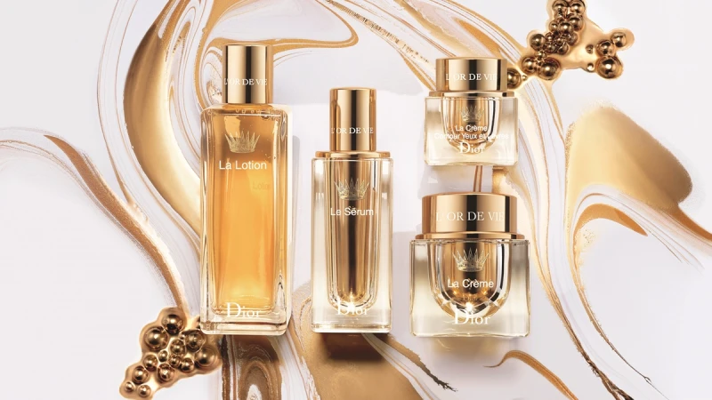 「迪奧生命之源金萃系列」以依肯酒莊傳奇成份，獻上奢華保養之最！ 