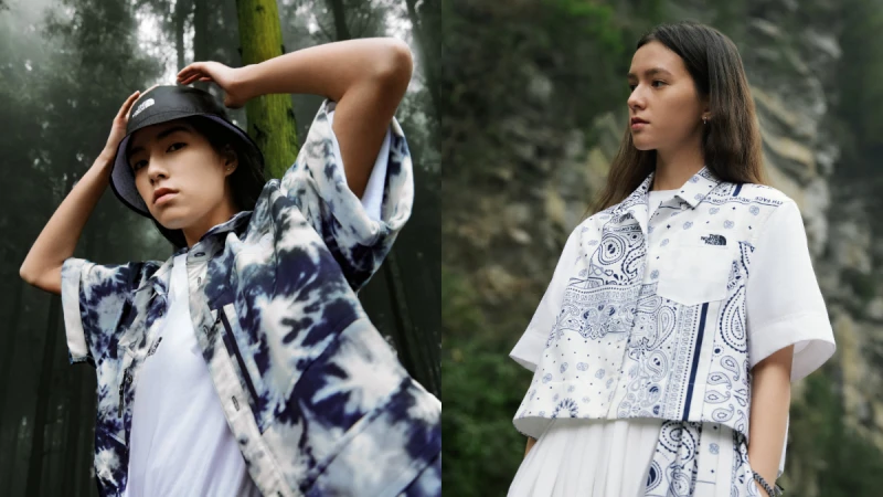 走入 The North Face Urban Exploration 2022 春夏系列展示會，都市秘境、變形蟲花紋...台灣雨季必備