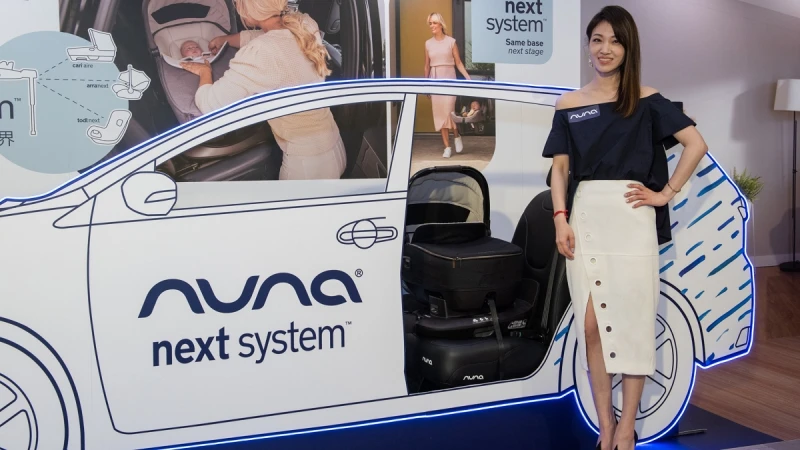 時尚媽咪蔡旻紋，高質感選物法則輕鬆享受優雅生活，首推Nuna最佳育兒幫手!