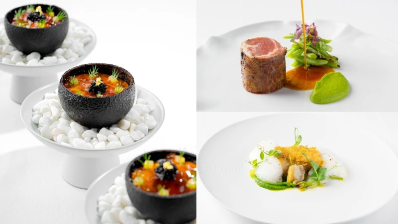 采采食茶春季菜單優雅上桌！以東方春菜、法式料理交織出新式浪漫
