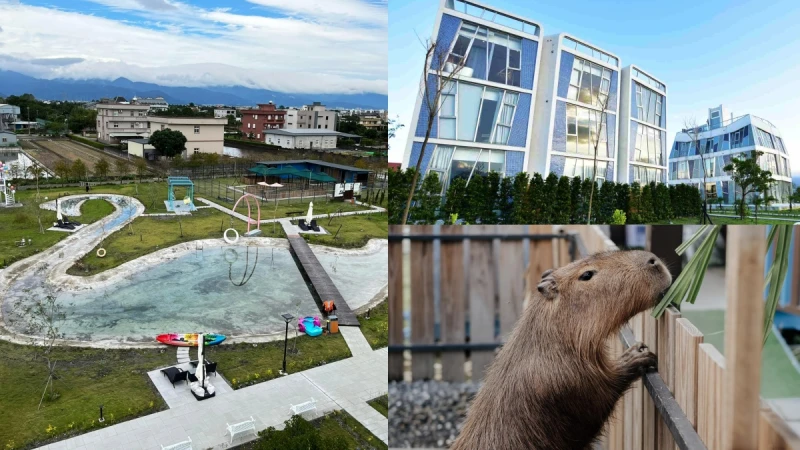 宜蘭新景點「天使星夢渡假村」快加入清單！佔地3000坪、異國風情住宿太好拍，還有可愛動物萌翻