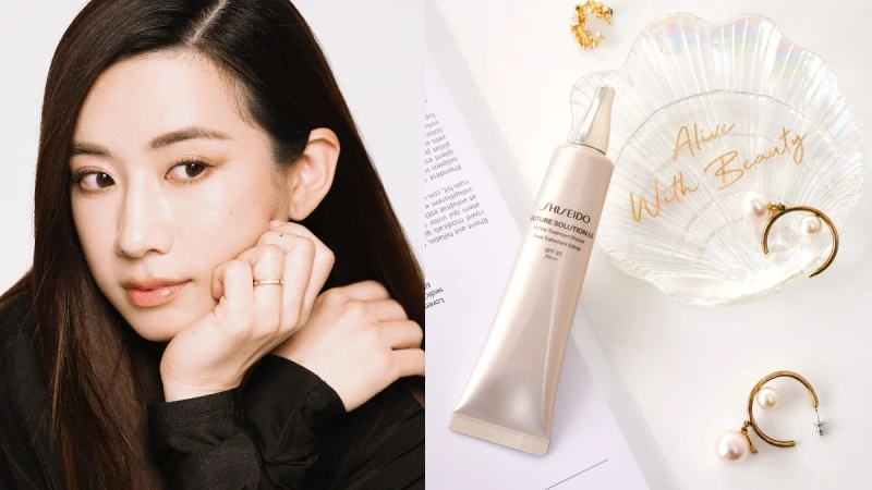 24K純金珍珠！週年慶超奢寵，連代言人侯佩岑、主持人趙岱新都被寵壞的精緻亮澤光～日本皇室級養膚底妝，美的質感大幅昇華！