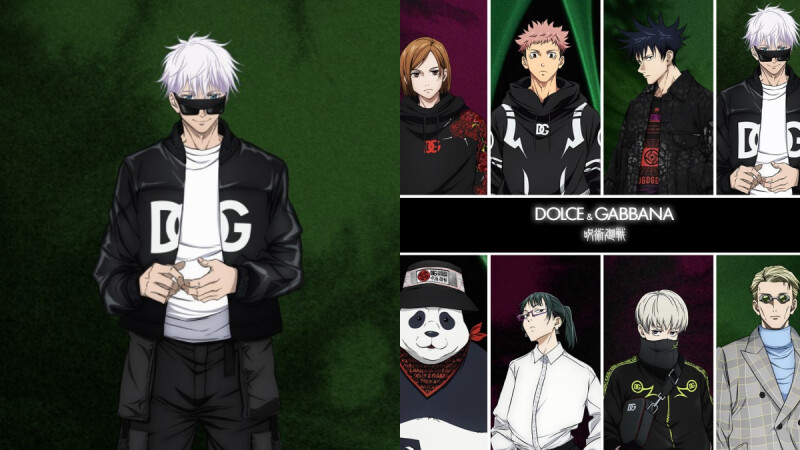 五條悟化身日雜潮模！Dolce &amp; Gabbana X《咒術迴戰》聯名即將推出