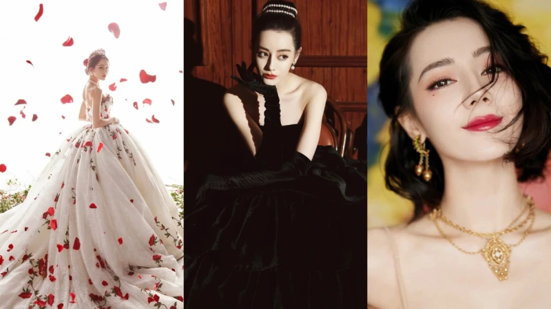 《恰似故人歸》迪麗熱巴在哪紅毯就在哪,8套迷倒古今眾生的紅毯造型