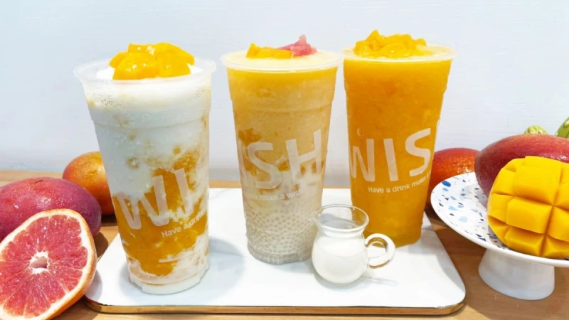 楊枝甘露回來了！Mr.Wish芒果系列手搖飲開賣，加碼推出第2杯7折優惠