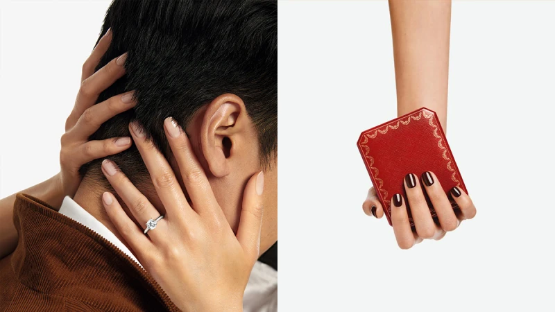 浪漫愛情的永恆璀璨光彩，交給卡地亞這五大經典耀眼的婚戒系列來綻放，完美乘載於卡地亞小紅盒之中！