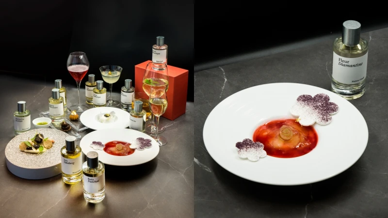 法國香氛Maison Crivelli x 樂斐Lopfait 跨界聯手,以香水為靈感的甜點與特調飲品太精緻