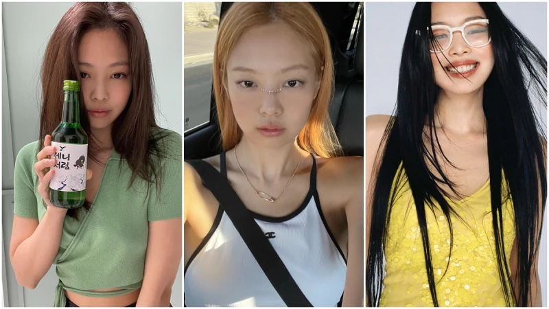 時尚icon Jennie髮色大盤點！可鹽可甜、轉大人微辣風靈感圖鑑