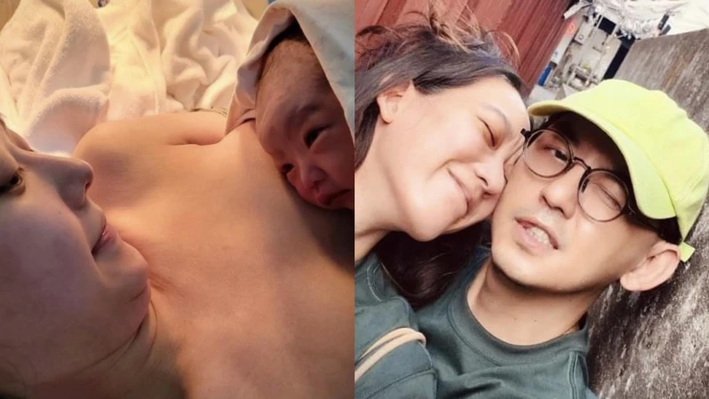 孟耿如生了!水中分娩18分鐘順利生產:「是個天使孩子。」