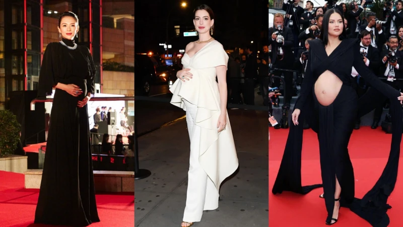 驚艷紅毯的孕婦不只Adriana Lima，安海瑟薇、小珍妮佛…6位孕婦禮服盤點