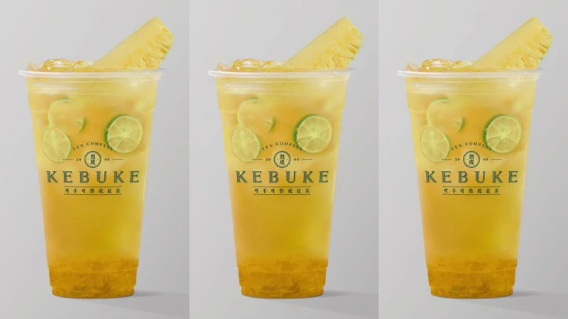 買一送一！可不可冰鳳春芽新品開賣，還能吃到整塊鳳梨果肉