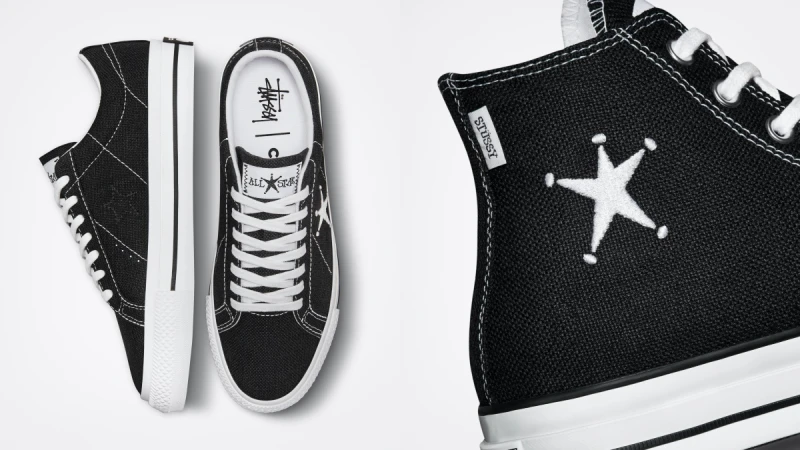 Stüssy X Converse聯名系列推出Chuck 70、One Star，台灣這天正式開賣