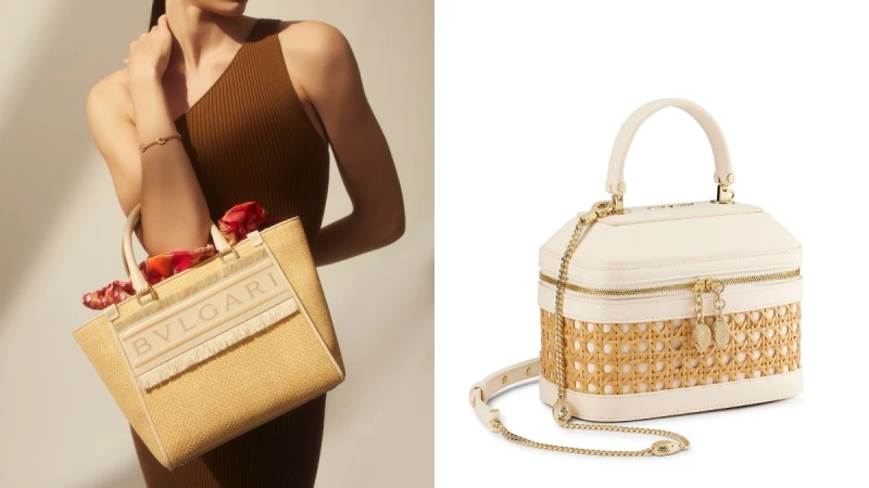 寶格麗把珠寶工藝結合草編元素推出5款限定手袋，全台獨家在這處開賣