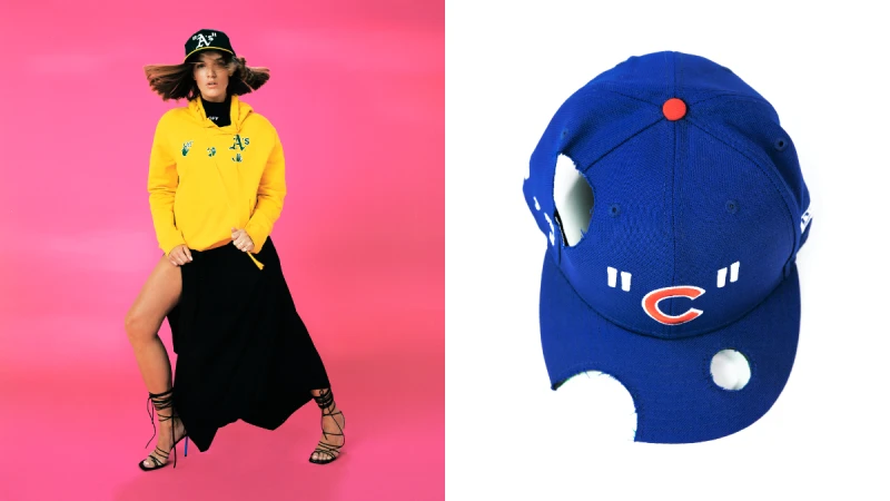 Off-White™ x MLB 跨界聯名系列，經典棒球帽、芝加哥白襪隊、洛杉磯道奇隊...都融入設計