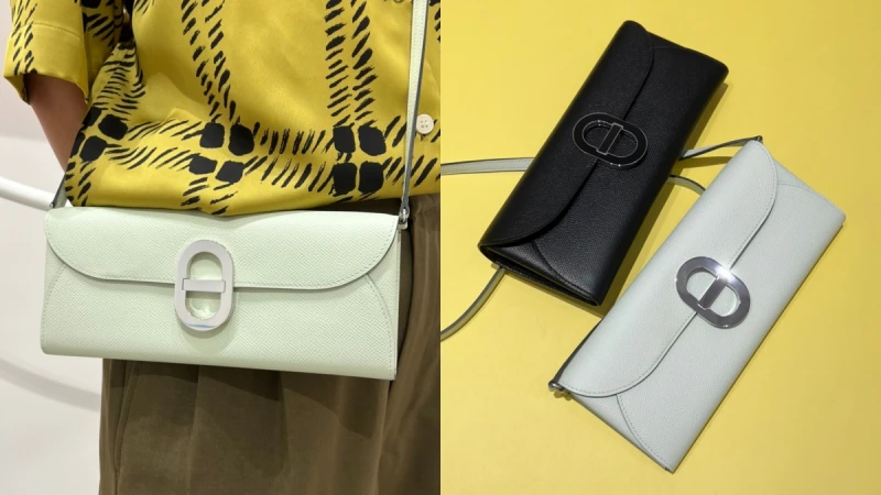 Hermès WOC系列多了新成員！ 豬鼻子金屬釦、夢幻配色、售價揭曉