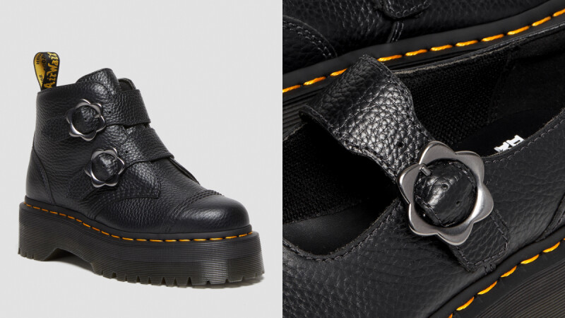 Dr. Martens注入可愛細節！小花金屬扣飾，3雙鞋款＋售價一次告訴你