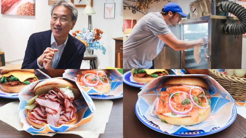 專訪/馬天宗聯手James Sharman!推米其林級好丘「真食」貝果堡,舌尖出國一秒到紐約
