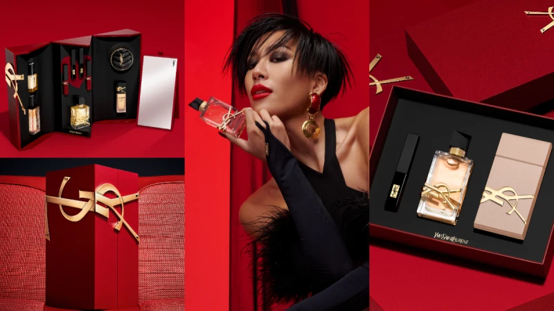 莫莉超性感展演YSL，今年七夕絕對心跳飆速！YSL情人節最撩心「極速追愛禮盒」超浮誇炫耀，命中率100%美到窒息!