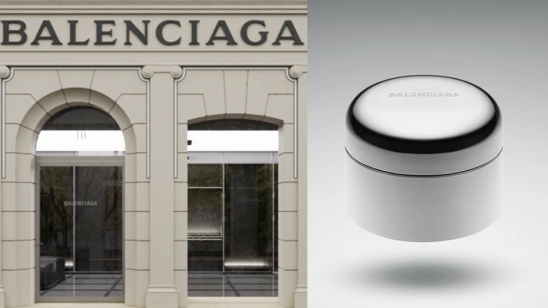 Balenciaga巴黎世家首度推出香氛蠟燭!味道甚至來自品牌旗艦店、鏡面瓶身宛如藝術品