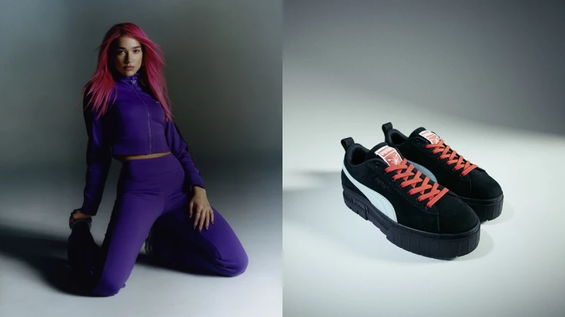 Puma X Dua Lipa聯名系列酷帥高筒靴、耍辣厚底鞋...每一雙都是爆款