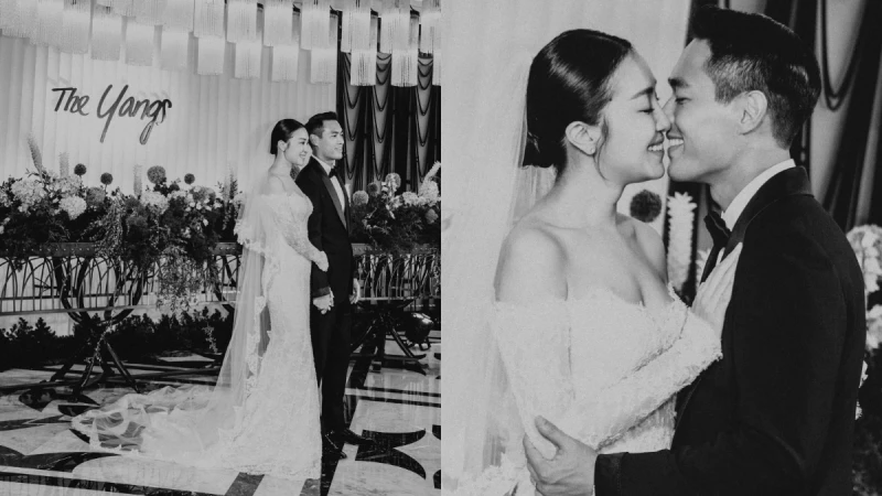 楊祐寧婚禮與嬌妻Melinda甜蜜擁吻!笑稱只要太太答應,生幾個都可以