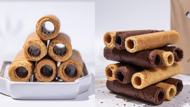 《鮮乳坊》中秋「手作厚蛋捲禮盒」回歸上市！0.5cm厚度，酥脆奶香蛋捲控必吃