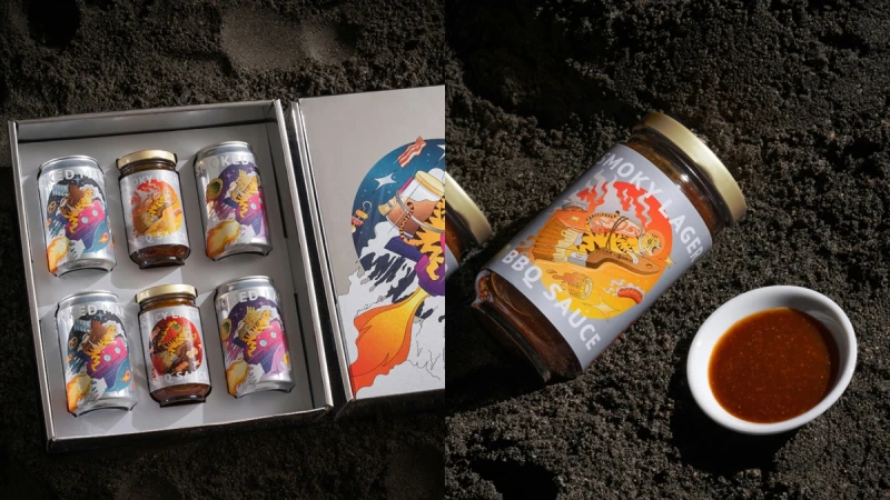 中秋最強烤肉醬登場！臺虎精釀攜手「調味世家－金蘭」聯名，打造微醺酒香滋味