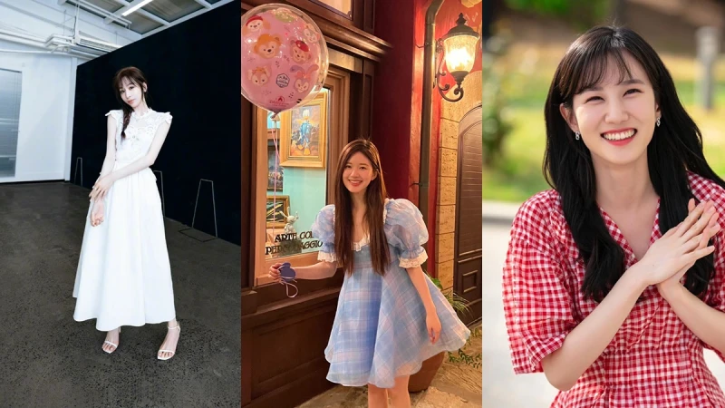 王心凌、趙露思、朴恩斌都愛的洋裝穿搭：可愛碎花、氣質蕾絲、公主澎袖