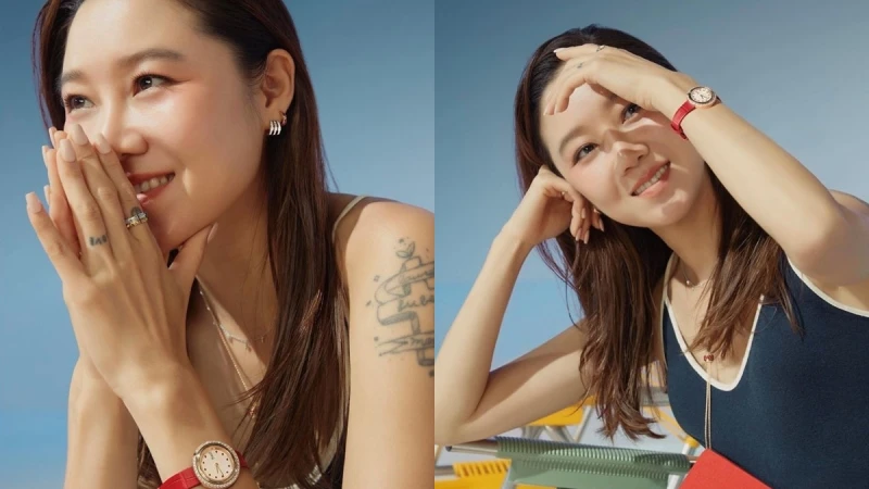 自然派女神孔曉振孔布利這樣搭!Piaget珠寶腕錶四招時髦穿搭