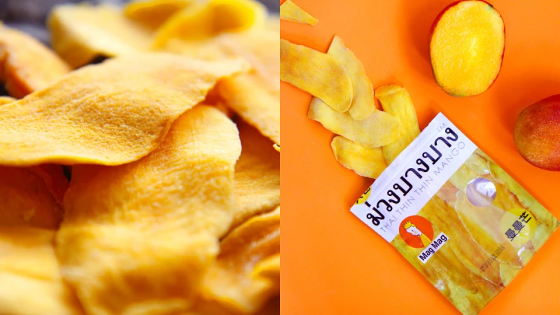 Mag Mag推出全新「曼曼芒」芒果乾！嚴選A級芒果、無糖精、無色素，午後零食新選擇