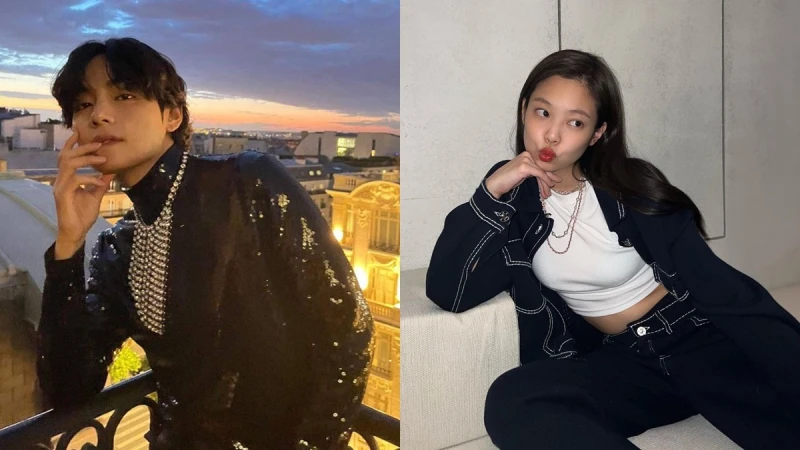 Jennie、金泰亨戀愛越演越烈!如果這不叫情侶裝,那什麼才是情侶裝?