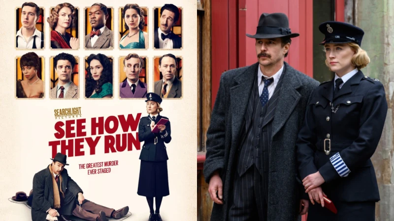 《看你往哪跑》2022黑色懸疑喜劇!上演劇院冷血謀殺案,山姆洛克威爾、瑟夏羅南聯手調查