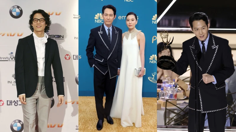 李政宰攜女友登2022艾美獎紅毯!回顧視帝從瀟灑到帥氣的紅毯造型進化史