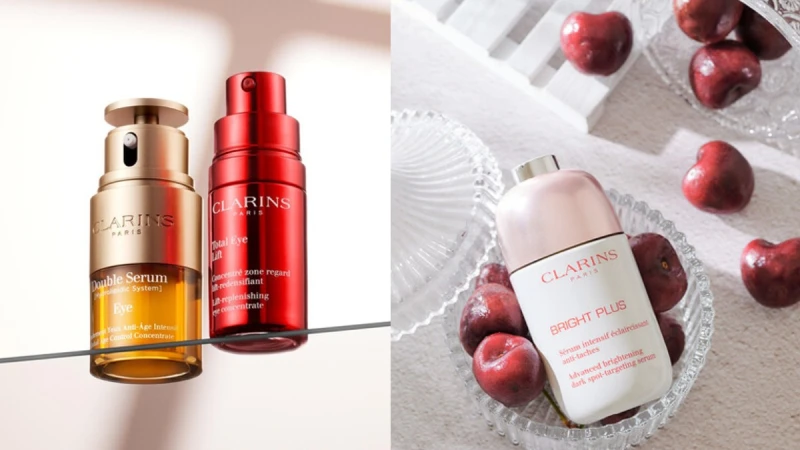 僅此一檔！克蘭詩官網週慶M編帶路買～必收黃金雙激萃、光圈眼萃、賽車眼霜，連全新訂製精華水都超佛價，贈品更是拿到手軟，快請入內查詢！