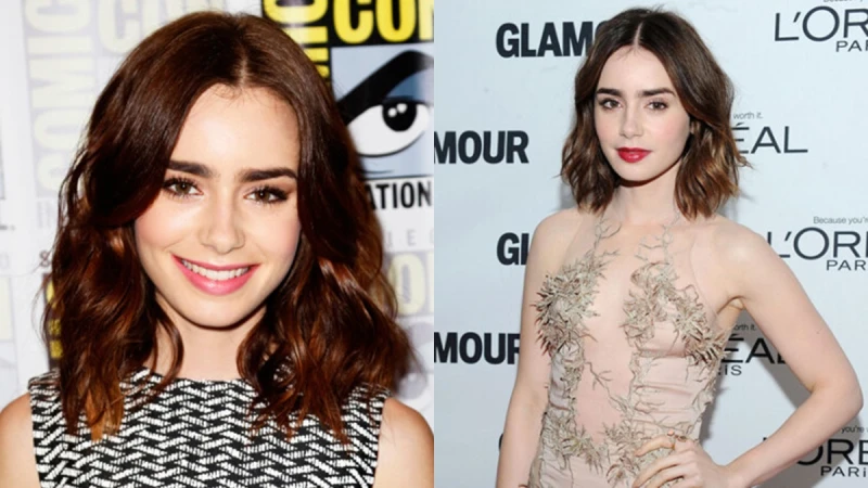 莉莉柯林斯Lily Collins為金馬獎首度登台!紅毯妝容搶先預測~