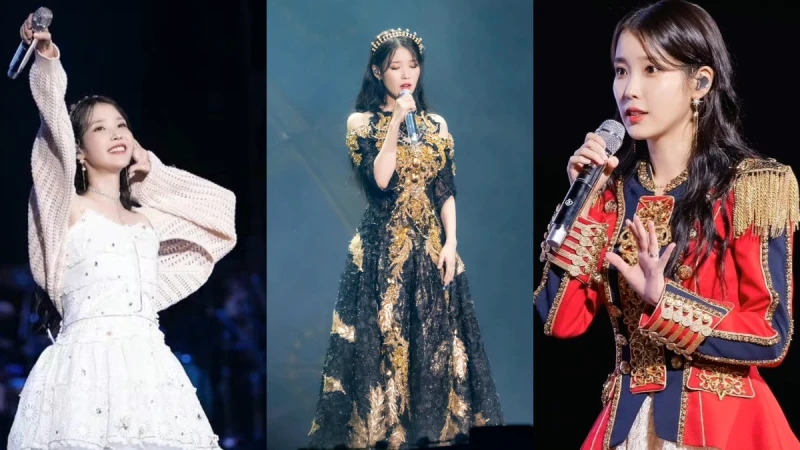 IU演唱會寵粉寵上天!連換6套華服,把甜美、氣質、帥氣的知恩一次收藏